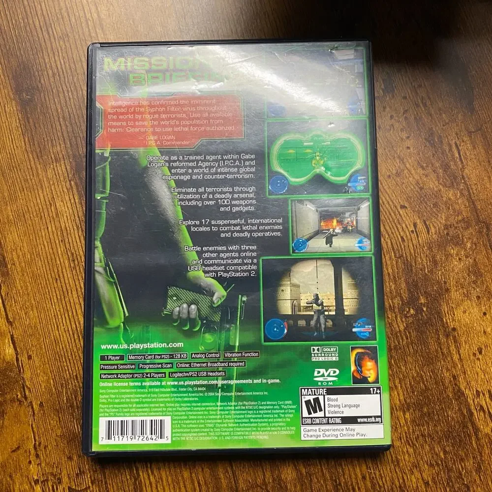 Syphon Filter: The Omega Strain (Sony PlayStation 2, 2004)